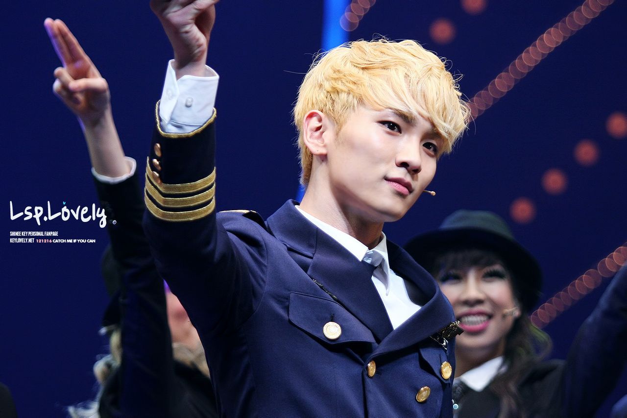 forevershiningshinee:  Lovely Captain FranKey - Catch Me If You Can Musical 121216 #10
