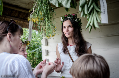 lamus-dworski:Noc Świętojańska - Slavic celebrations of the summer solstice in the Museum of Folk Cu