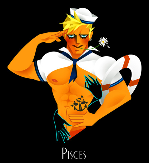 awesomedigitalart:  Zodiac Signs 2 by Hyaku