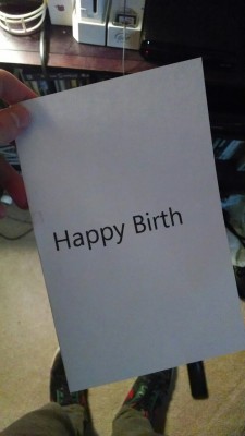 jigglypuff:  I made a birthday card for my
