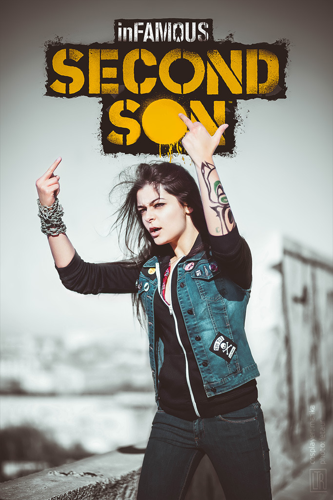 letaur:  InFamous Second Son (Entire set)  Сharacter:   fem!Delsin   RoweCosplayer: Marika