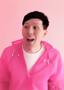 anenergeticwarrior:dan and phil shirt colors: 7/10pink