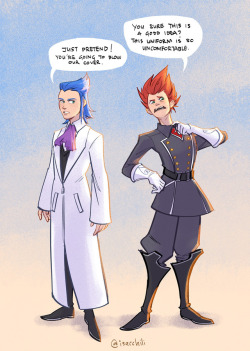 Isacchili:  [Not So Spoiler Spoilers For Kh3 Secret Reports]Isa And Lea As Ansem’s
