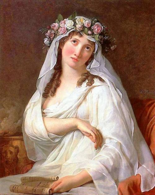 The Vestal by Jacques-Louis David1783-1787oil on canvasprivate collection 