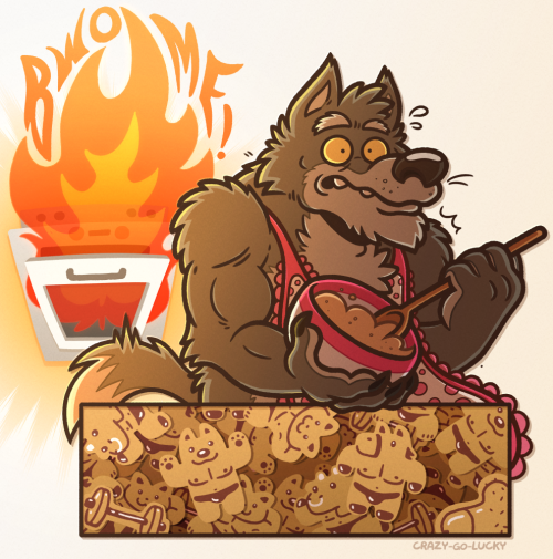 crazy-go-lucky:“Mm-mn! What’s cooking?”First proper doodle of the year, and I promise it won’t be th