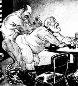 sfpanda918:  hotmalegreek:  thebigbearcave:  #erotic male drawings  Εξαιρετικά  Hot art 