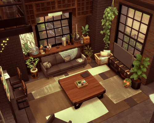 - The Writer’s Loft -*cc free*20x20 lot  (brindleton bay / ragdoll refurb)1 bedroom / 2 bathroom§111