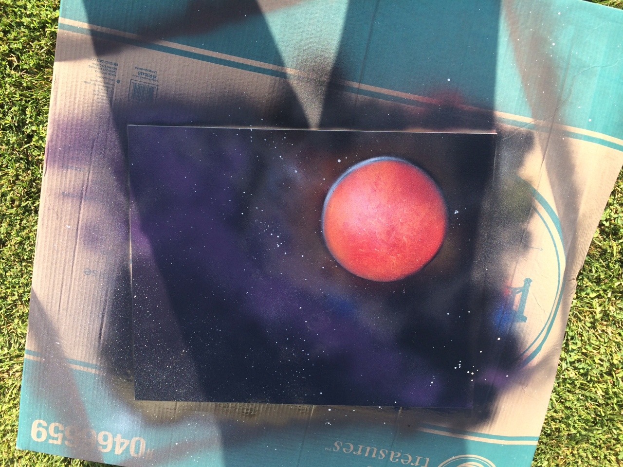 armedplatypus:  Spray painting. Just kinda fucking around