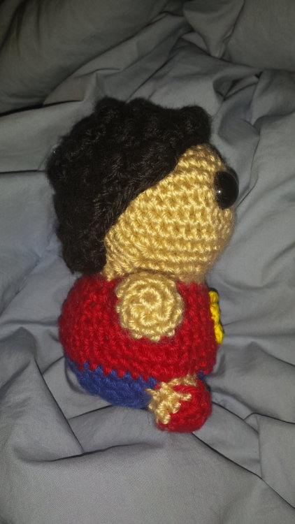 Steven Universe AmigurumiHe’s a bit funky looking&hellip;.but he’s the first attempt