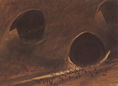 talesfromweirdland:Some of John Schoenherr’s wonderful DUNE art.