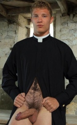 funny-fellow:  daddyandboysf:  Reason I loved being an alter boy  The hairy dick and stomach remind the homosexual that sex with a man is dirty. The priest reminds the homosexual that sex is forbidden. Homosexuality is just wrong. It is time for me to