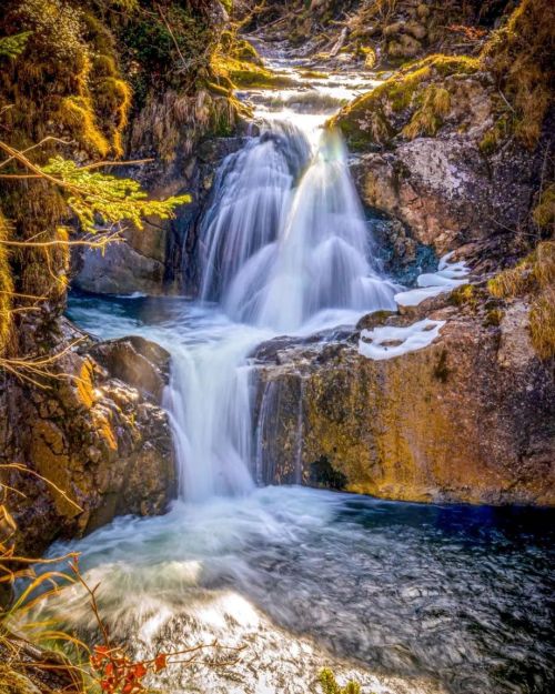 Der Rottachfall in der Nähe vom Tegernsee © @sonnii83#bayernliebe #waterfall #naturelovers #germa