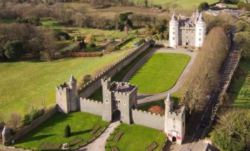 (via Killyleagh Castle - Killyleagh, County Down, Northern Ireland - dominates the small village and