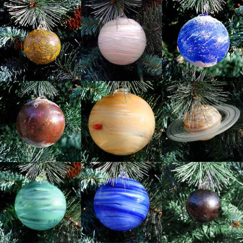 mycoolstuffdude:Solar System Ornament Set