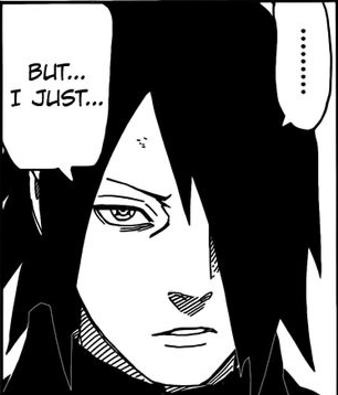 mischievouswreck:  oi sasuke, flip your bangs to the other side and you’re gonna look like madara