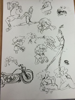 Some class gesture drawings