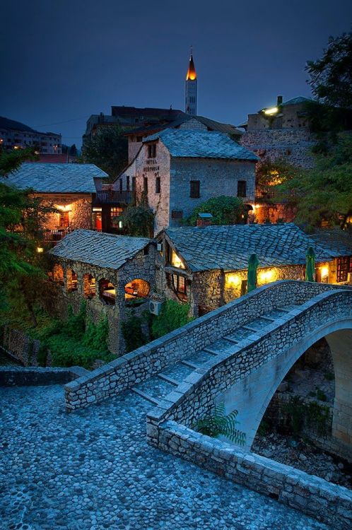 Ancient Village Mostar, Bosnia and Herzegovina