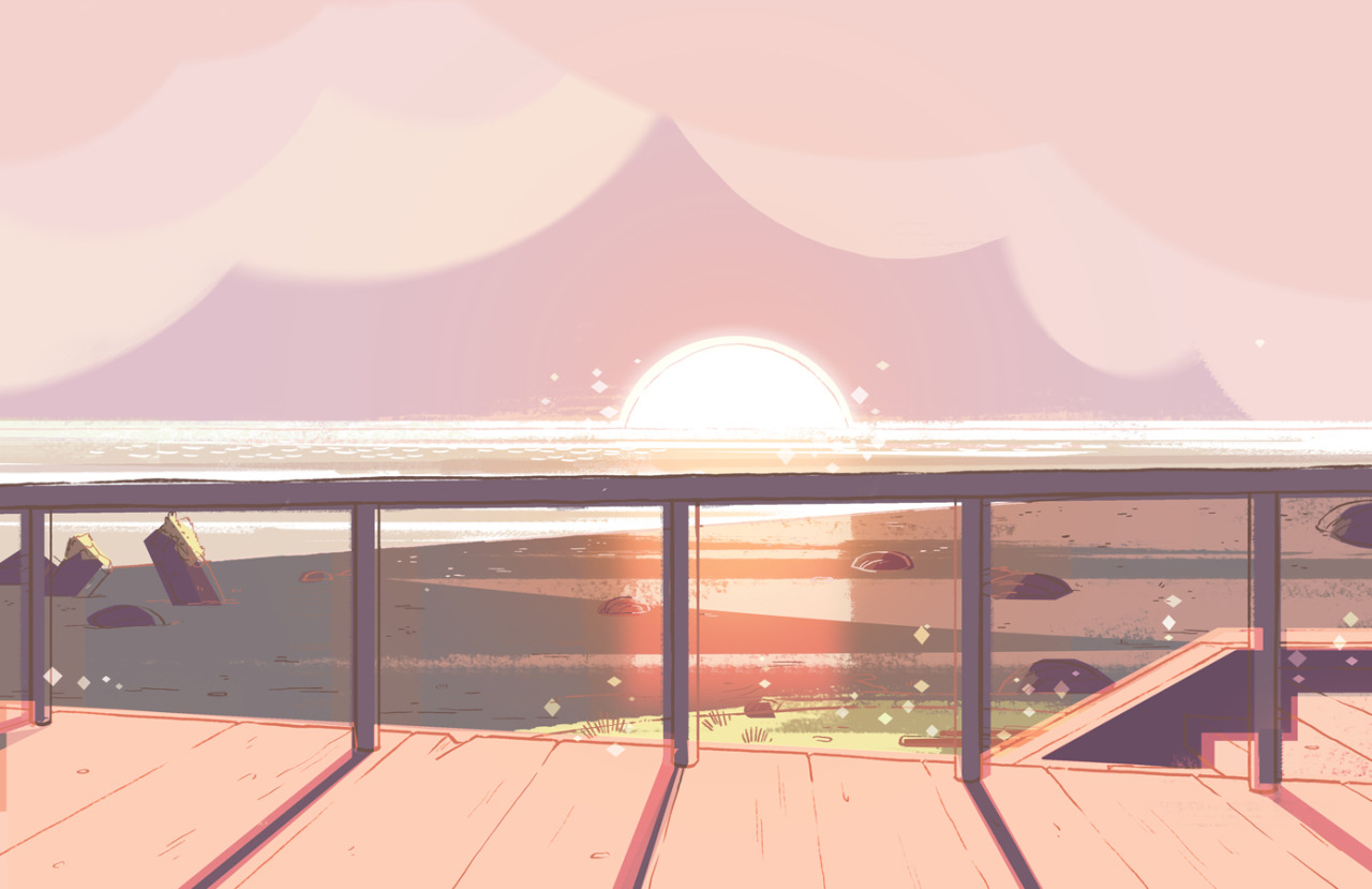 A selection of backgrounds from the Steven Universe episode: &ldquo;Together