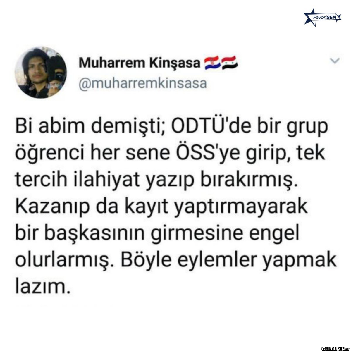 FavoriSEN Muharrem Kinşasa...