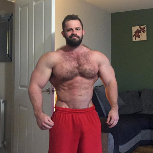 muscularbear45:londonboy45:“What’s that look for,” I asked my little brother when he came into my ro