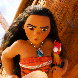 moanadaily:Moana + Being fierce