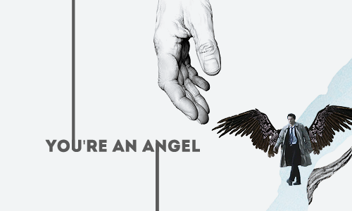 constiellation:Castiel Graphics Challenge | constiellation↳ Prompt: “You’re an angel.&rd