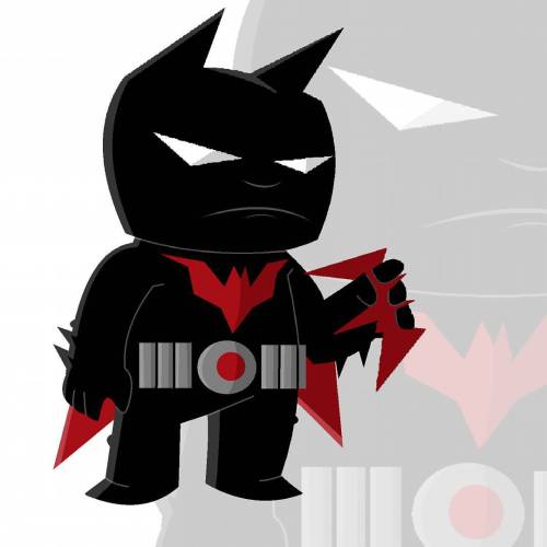 Beyond chibi :) any suggestions for other characters to chibi? #batman #batmanbeyond #dc #dccomics #