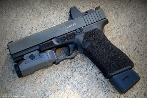 bubbalicious28:Glock 21 SF Custom BuildFinger groove removalBlackstrap reductionDouble undercutMag release scallopFull s