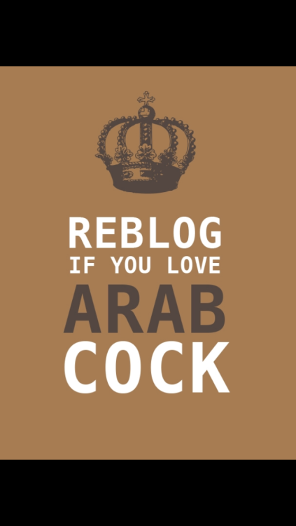 Absolutely love Arab cock 😎