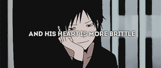 celty-san: Do you understand? Not to accept it, not to face it, he chose to avoid
