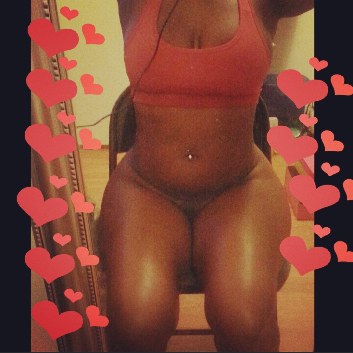 sexy-vision:  Sitting here doing my hair and noticed how much my hips come put n