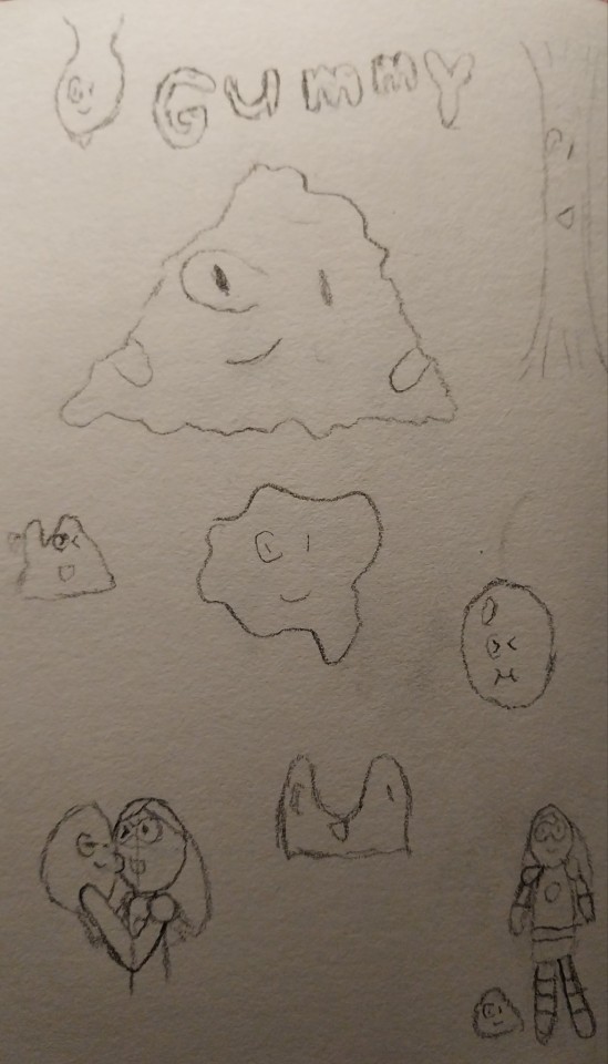 Made A Gum Girl Oc, Cuz I Officially Have Brainrot. Meet Gummy!