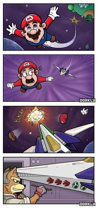 ace-gamer:  Do a barrel roll 