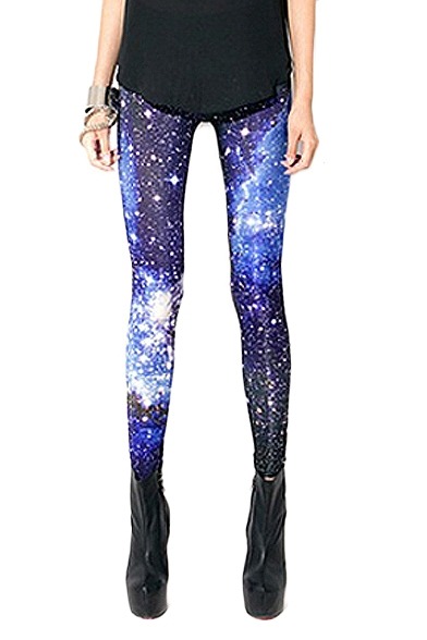 talktothepalm:  Space Bottoms Purple Pantyhose //  Blue Pantyhose Purple Legging