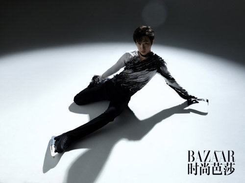 code-name-you:  Jin Boyang for BAZAAR ⛸️ (April 2022)© MiniBAZAAR