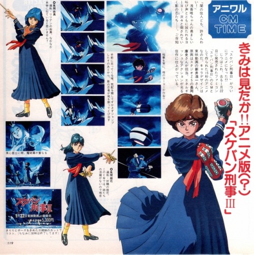 animarchive - Animage (03/1988) - Sukeban Deka III (video game...