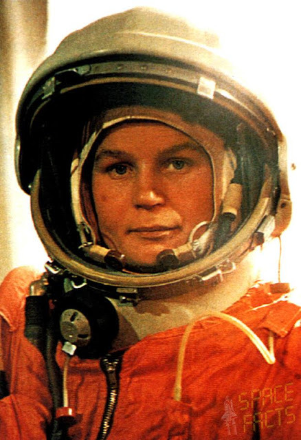 Valentina Tereshkova, first woman in space.