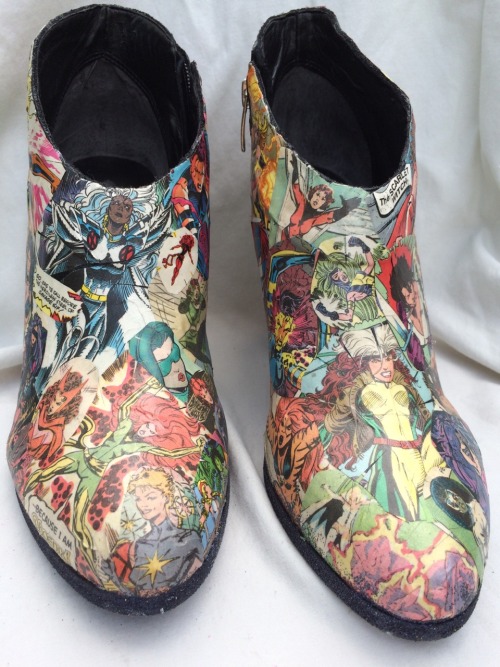 Boots: $150Step with all the confidence of a hundred superheroines in these Women of Marvel boots!He