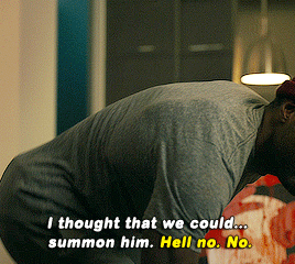 zazieebeetz:The legend is if you say his name five times while looking in a room, he appears in the 