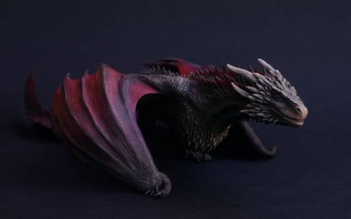 #sculpt #sculpture #drogon #dragon #fanart #fantasy #clay #polymerclay #gameofthrones #got #скульпту