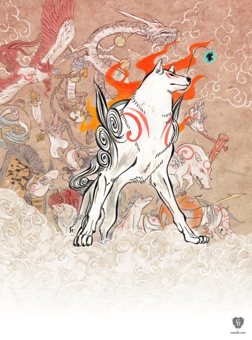 Limited-edition Okami art lets you bring Amaterasu into your home The art of Clover Studio’s O