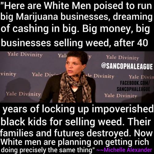 fertile-mind-seeks-water:sexliesnlove:“Black men and boys” have been the target of the war on drugs’