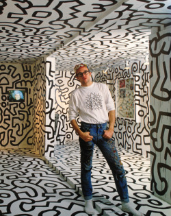 freystupid:  THE POP SHOP, TOKYO, 1988  KEITH HARING