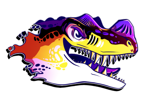 leier-coyol:Pride theropods!You can use them for icons, backgrounds, etc (no comercial use please) j