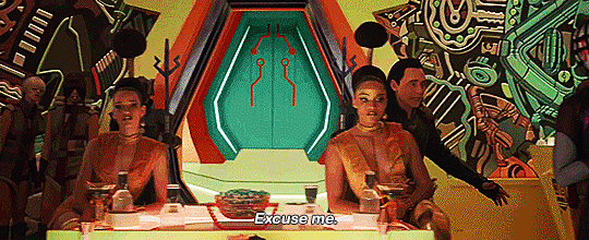 redscharlach:  lokiilaufeyson:  Loki being shockingly polite. Bonus (Loki being polite