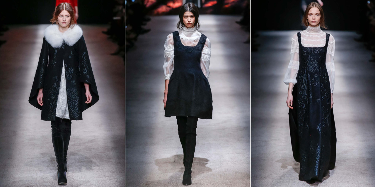 runwayandbeauty:  Alberta Ferretti Fall 2015, Milan Fashion Week.