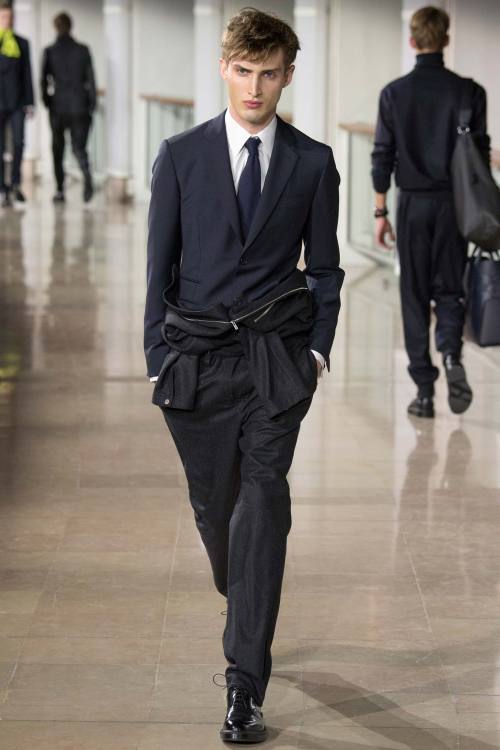 all—white:  Hermès Fall 2015 Menswear all white | Instagram