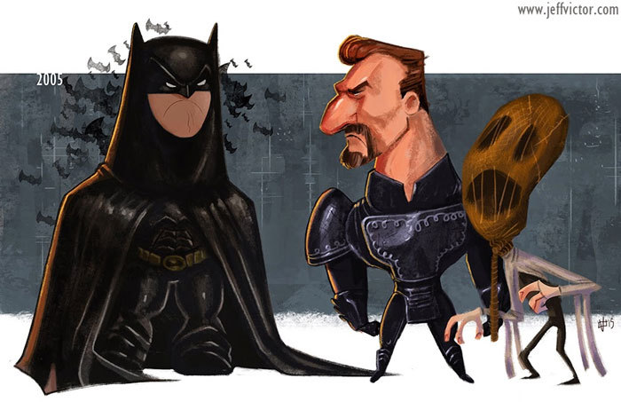 jedavu:  The Evolution of Batman Films, IllustratedJeff Victor, Los Angeles-based