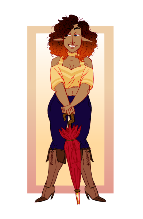 chewybats-art: im back from vacation with a fresh lup for yall [image description: a drawing of Lup,
