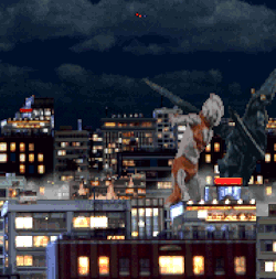 obscurevideogames:  morebuildingsandfood:Tokyo from Ultraman Powered, by Bandai.(TOSE - 3DO - 1994)